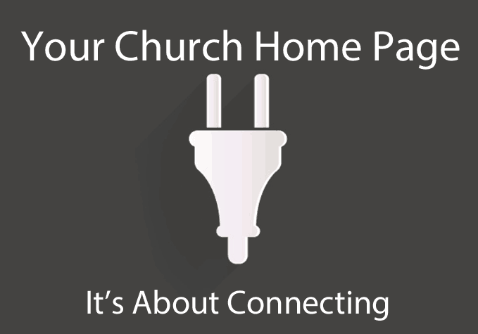 church site home page blog